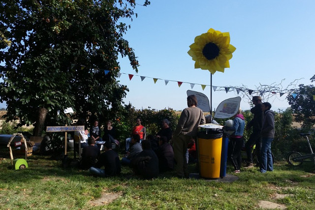 fleurs recycleuses, écoévènement, responsabilité environnementale